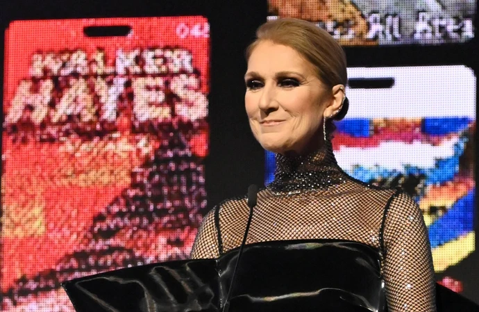 Celine Dion at the Spirit of Life gala