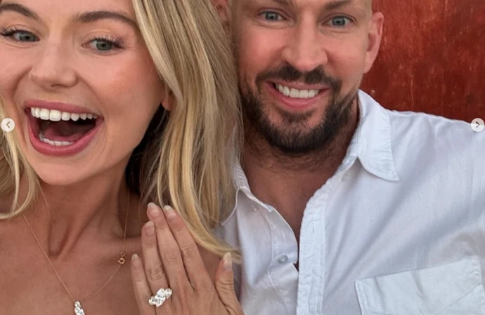 Georgia Toffolo and James Watt announced engagement