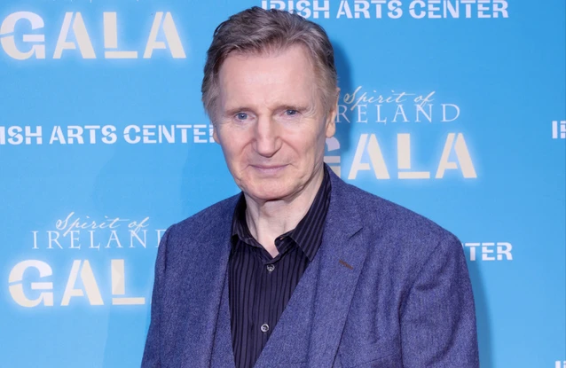 Liam Neeson tried not to imitate Leslie Nielsen in the new Naked Gun movie