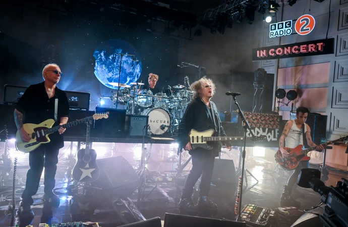 The Cure performing for BBC Radio 2 in Concert