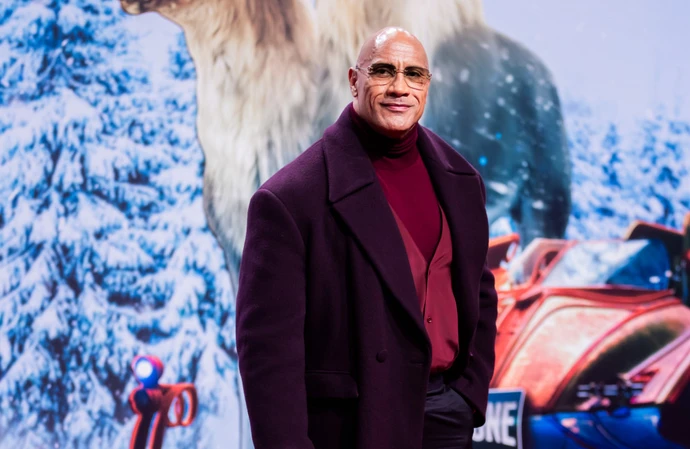 Dwayne Johnson at the Red One world premiere in Berlin