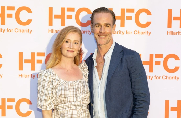 Kimberly and James Van Der Beek have six children