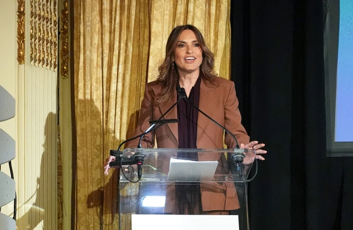 Mariska Hargitay at the Hope For Depression Research Foundation seminar