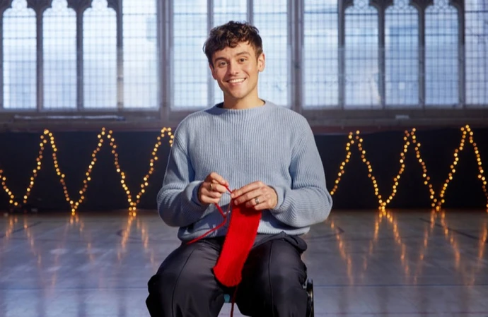 Tom Daley has opened up about his new knitting show