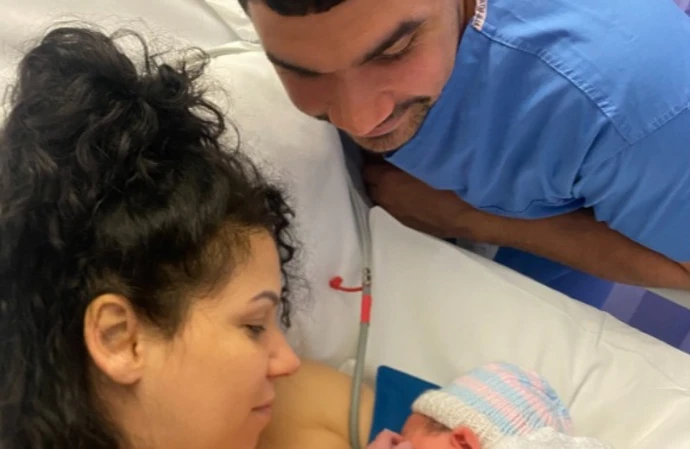 Louis Smith is now a proud father of two little girls