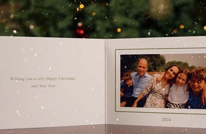 Prince William and Princess Catherine share festive message to royal supporters