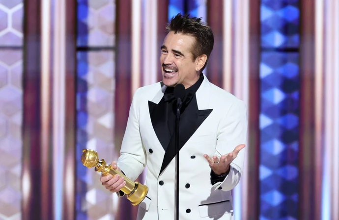 Colin Farrell delivered a funny acceptance speech