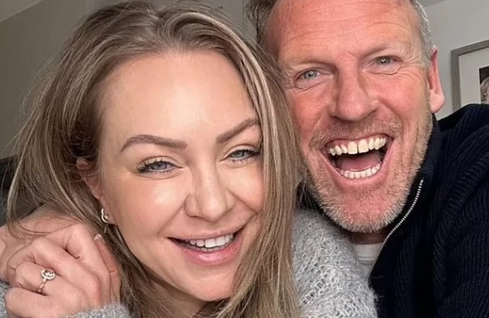 Rita Simons and Ben Harlow are engaged