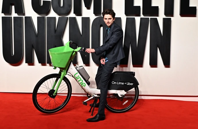 Timothee Chalamet was fined for parking his e-bike incorrectly