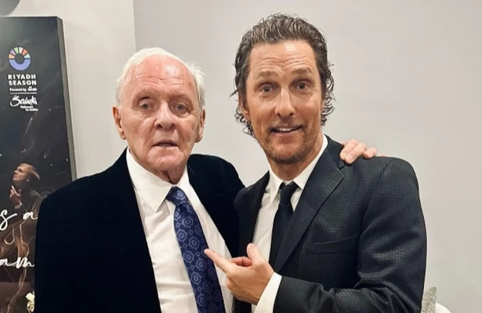 Matthew McConaughey wants Sir Anthony Hopkins to be named Sexiest Man Alive (c) Instagram