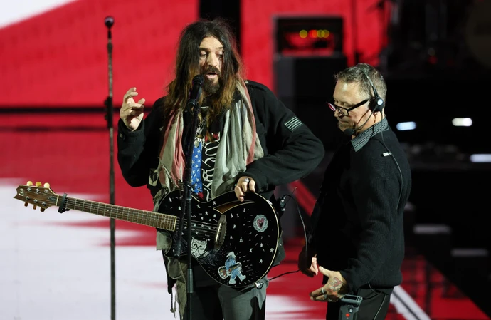 Billy Ray Cyrus was plagued by technical issues at the Liberty Ball