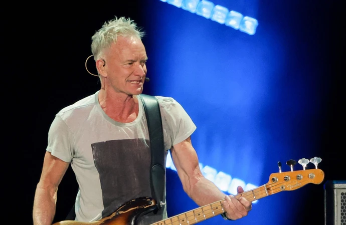 Sting is recovering from a 'throat infection' that left him unable to sing