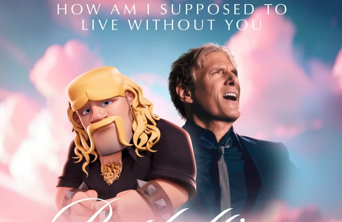 Michael Bolton and Clash Royale's Barbarian have teamed up to sing on a new version of How Am I Supposed to Live Without You