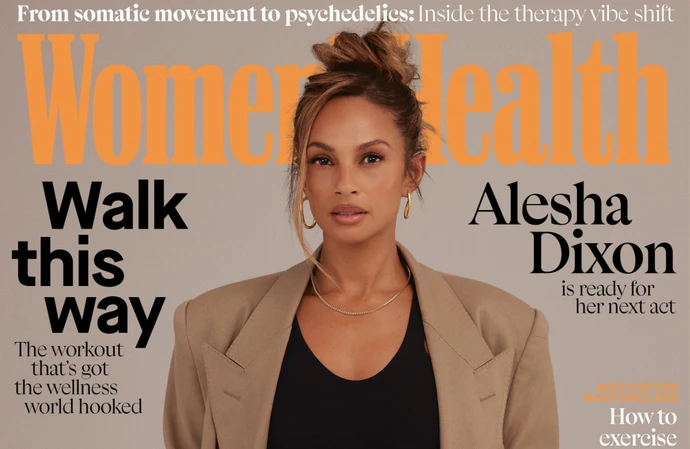 Alesha Dixon on cover of Women's Health UK