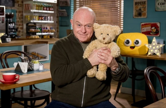 Ross Kemp is reading a CBeebies Bedtime Story