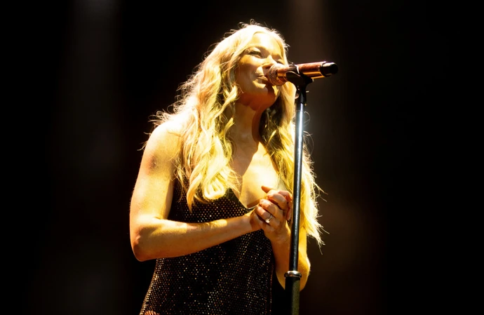 LeAnn Rimes performing live in London during The Story… So Far tour