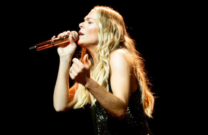 LeAnn Rimes performing live in London during The Story… So Far tour