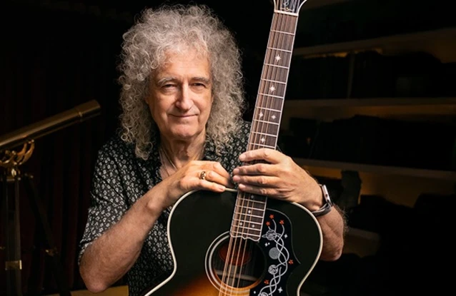 Gibson have teamed up with Sir Brian May to release the Brian May SJ-200 12-string acoustic guitar