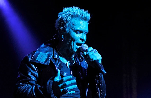 Billy Idol nearly died from a heroin overdose