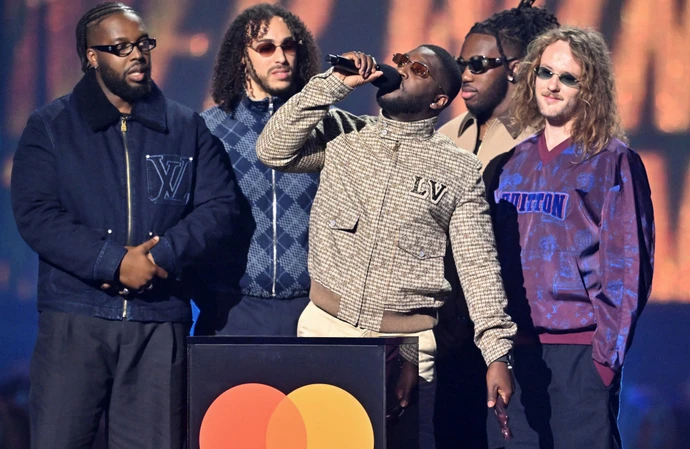 Ezra Collective were named Group of the Year at the BRIT Awards 2025 with Mastercard