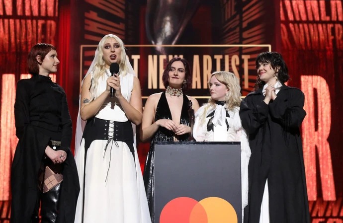 The Last Dinner Party have been named Best New Artist at the BRIT Awards 2025 with Mastercard