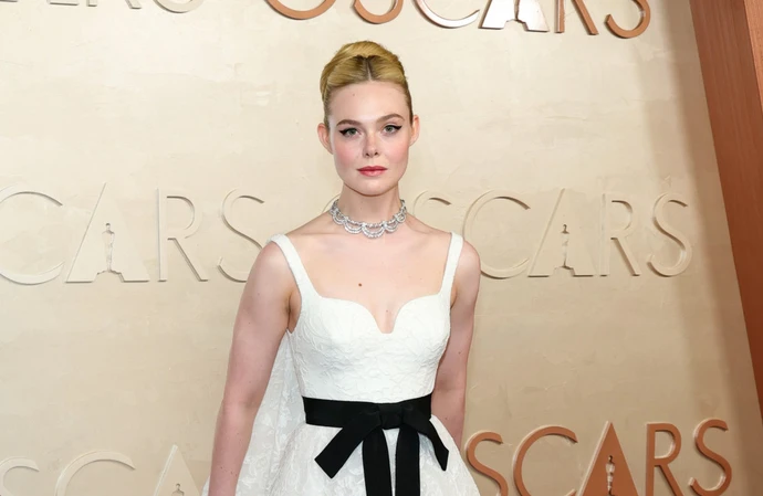 Elle Fanning wore custom Givenchy to the Oscars