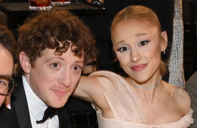 Ariana Grande says Ethan Slater's support is 'such a gift' to her