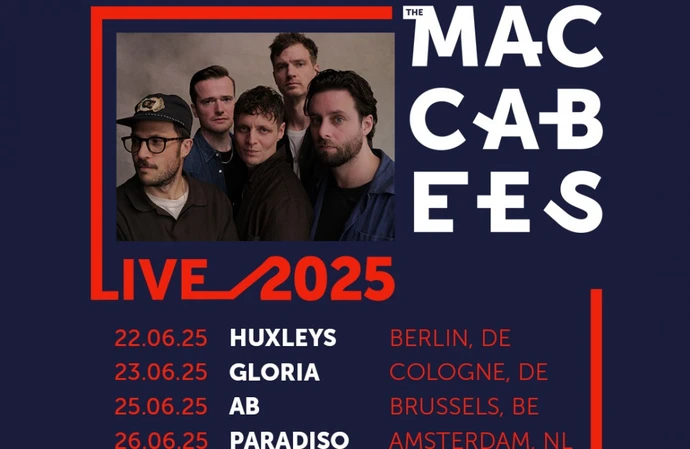 The Maccabees are heading out on a European tour