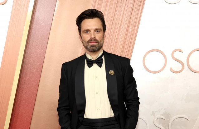Sebastian Stan at the 2025 Academy Awards