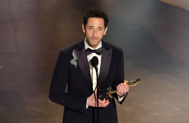 Adrien Brody at the Oscars