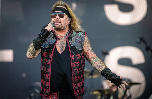 Motley Crue have cancelled a festival slot to allow Vince Neil to recover from a health scare