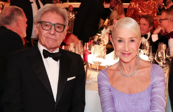 Harrison Ford and Dame Helen Mirren enjoy hanging out together