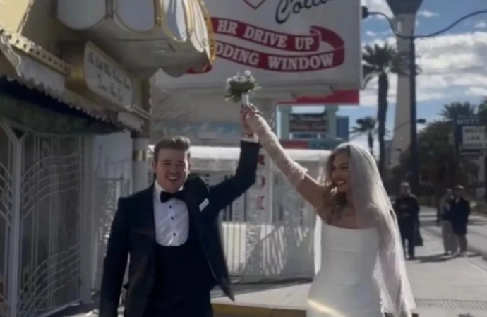 Eoghan Quigg has married Amy Campbell in a Las Vegas wedding