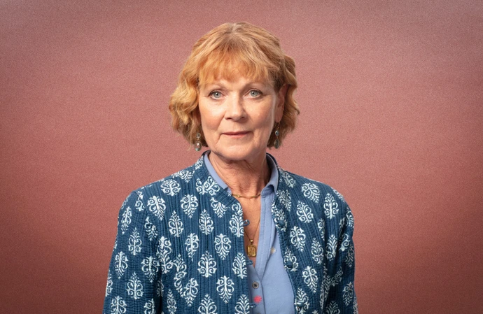 Samantha Bond plays Judith Potts in The Marlow Murder Club