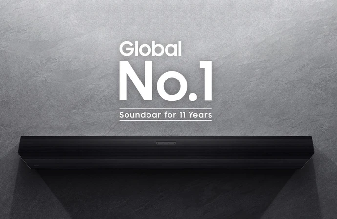 Samsung has topped soundbar global sales for the 11th consecutive year © Samsung