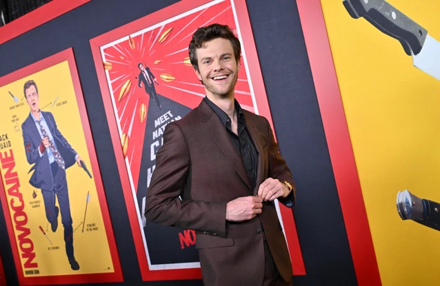 Jack Quaid suffered a painful injury days before his first school play