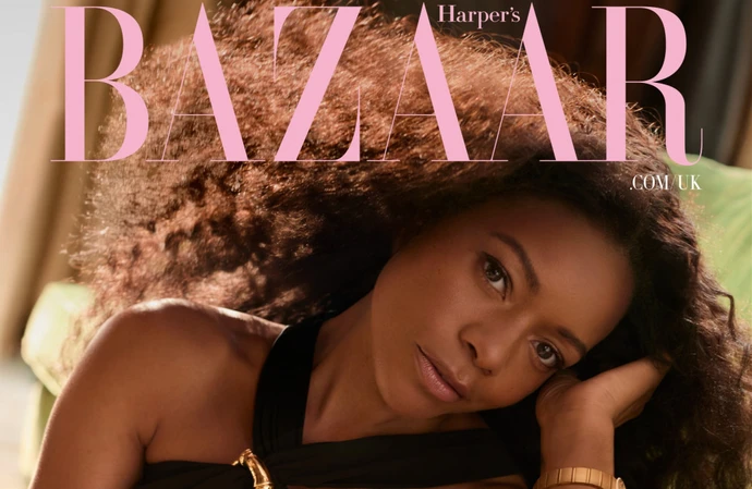 Naomie Harris on Harper's Bazaar UK digital cover