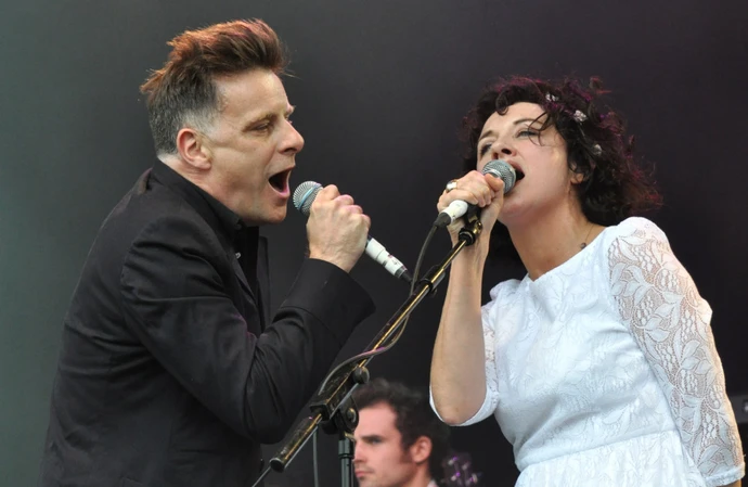 Deacon Blue's Ricky Ross and Lorraine McIntosh