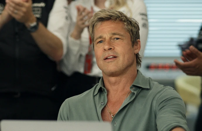 F1 star Brad Pitt needs to learn to 'chill'