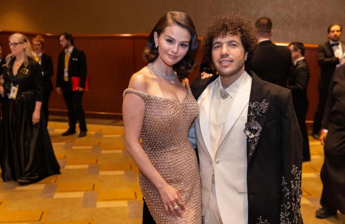 Benny Blanco was moved to tears while watching a video of his fiancée Selena Gomez during her time as a Disney Channel star