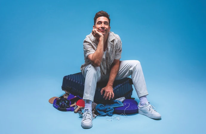 Russell Kane told his baboon mugging story on TUI's Pack Your Bags with Russell Kane podcast