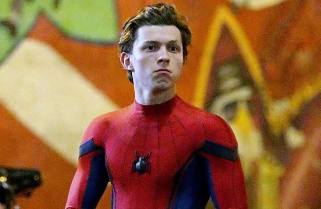 Tom Holland is believed to have hit his head when a line snapped during a stunt