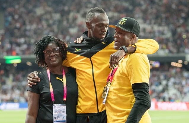 Jennifer Bolt, Usain Bolt and Wellesley Bolt