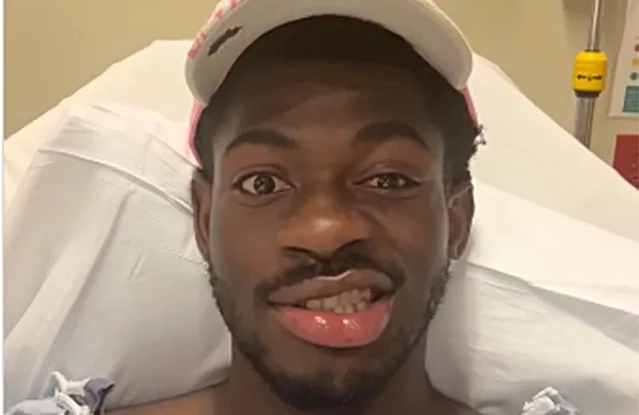 Lil Nas X shared an update from his hospital bed