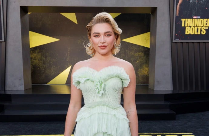 Florence Pugh at the Los Angeles premiere of Thunderbolts