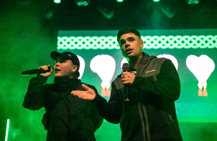 Huge names have thrown their support behind Kneecap after calls for the trio to be cancelled