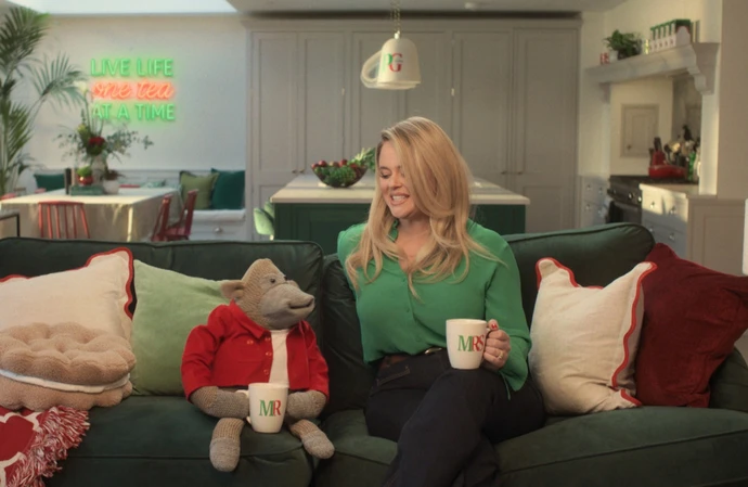 Emily Atack plays the PG Tips Monkey's wife in a new advert