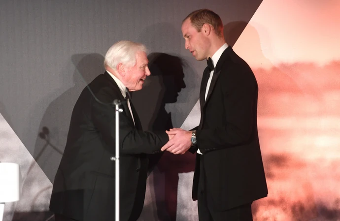 Prince William has sent a birthday message to Sir David Attenborough