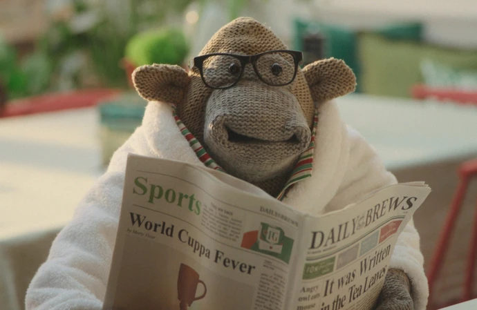 The PG Tips Monkey is back and living life one tea at a time