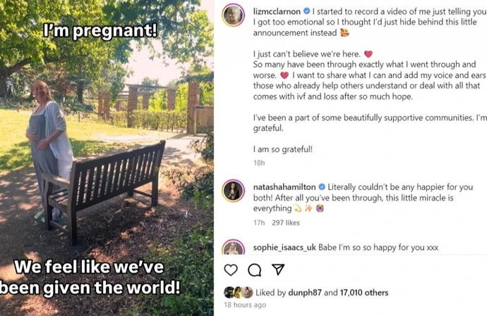 Atomic Kitten star Liz McClarnon-Cho pregnant after 'years' of 'painful' IVF
